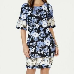 NWT Charter Club Floral Midi Dress Size M – Boho Chic, Summer Ready 🌸